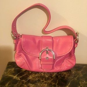 Pink Coach Purse